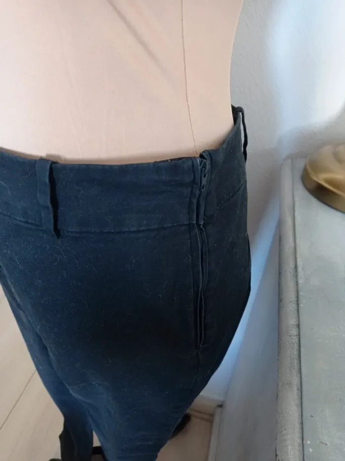 Jeans/ Pantalon Camaïeu, noir - photo numéro 2
