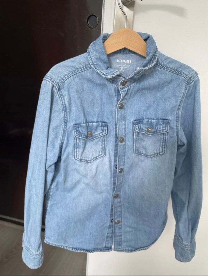 Chemise en jean Kiabi - photo numéro 2