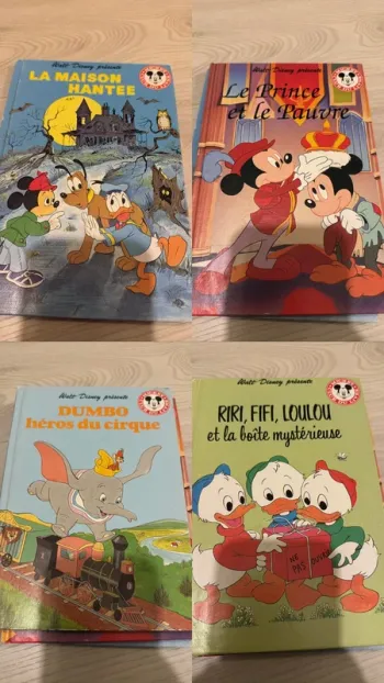 5 livres Disney