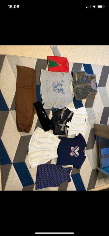 Lot vêtements fille
