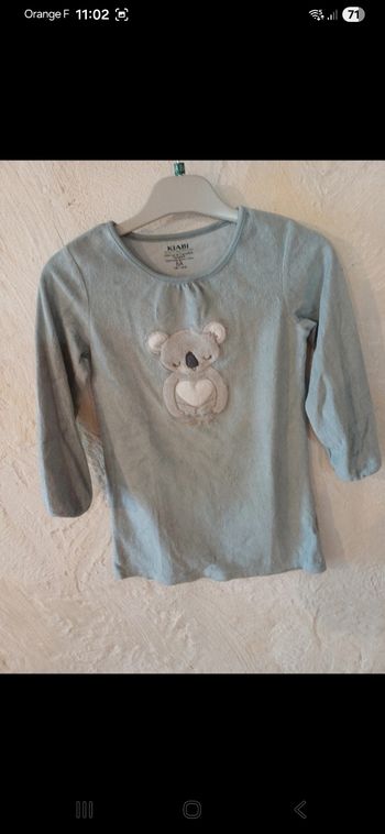 Chemise de nuit fille taille 5 ans