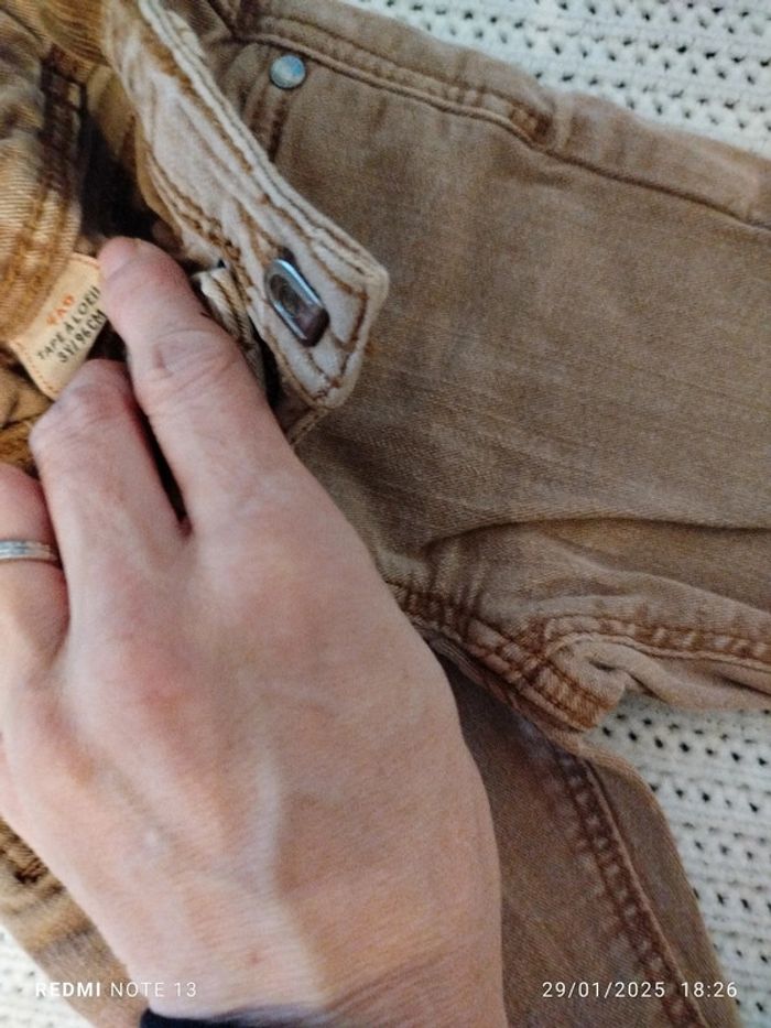 Lot de 2 pantalons slim 3 ans - photo numéro 2