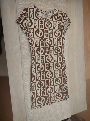 Robe moulante peace and love Jennyfer 12 ans