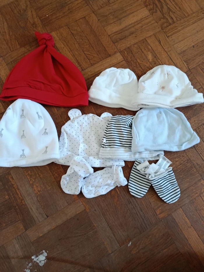 Lot 8 bonnets de naissance - photo numéro 12