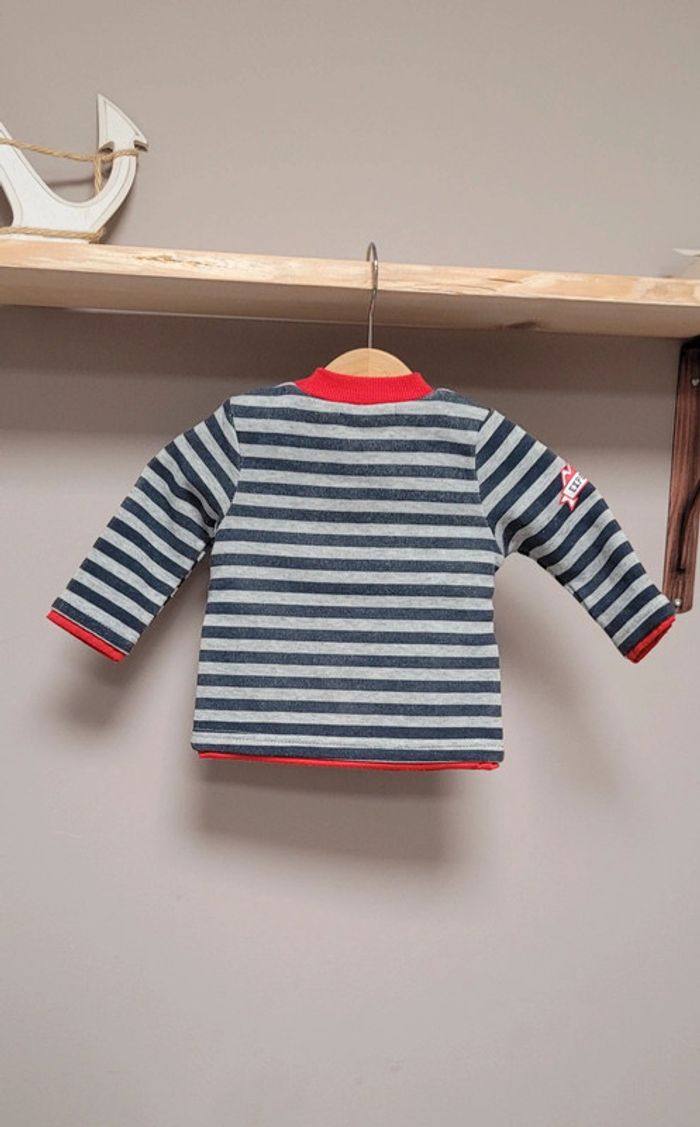 Pull polaire Rayé Tom & Kiddy - photo numéro 2