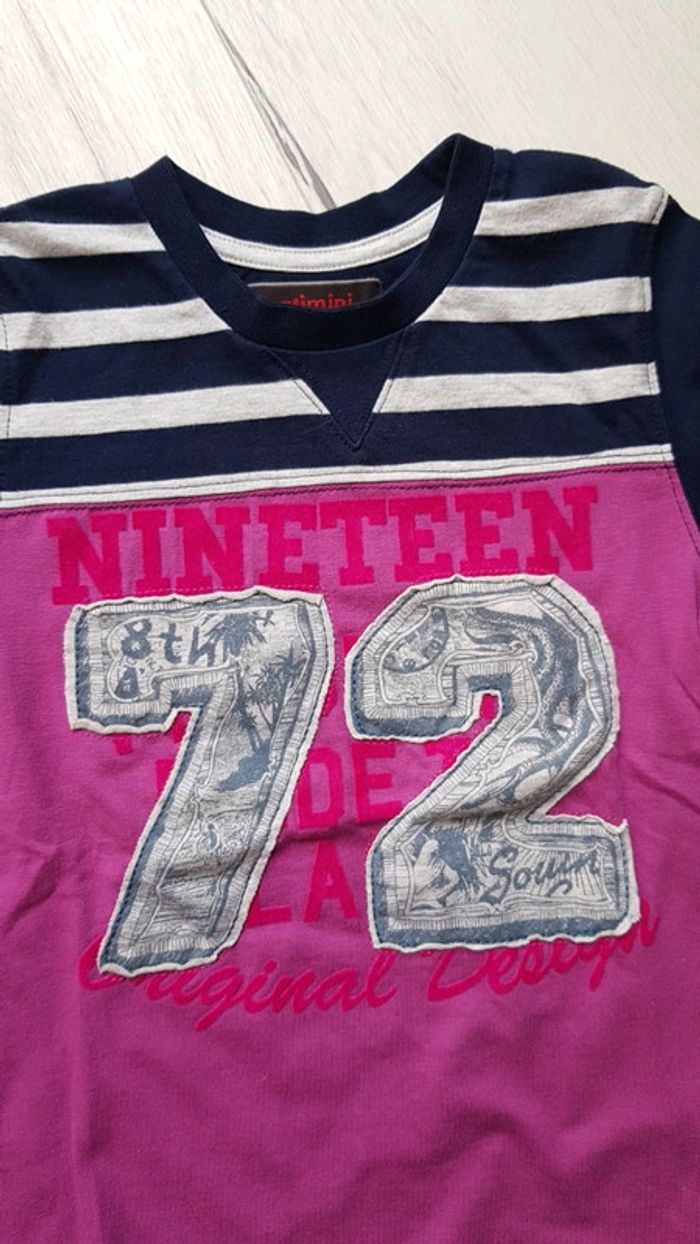 Superbe tee shirt catimini garçon 4ans neuf - photo numéro 3