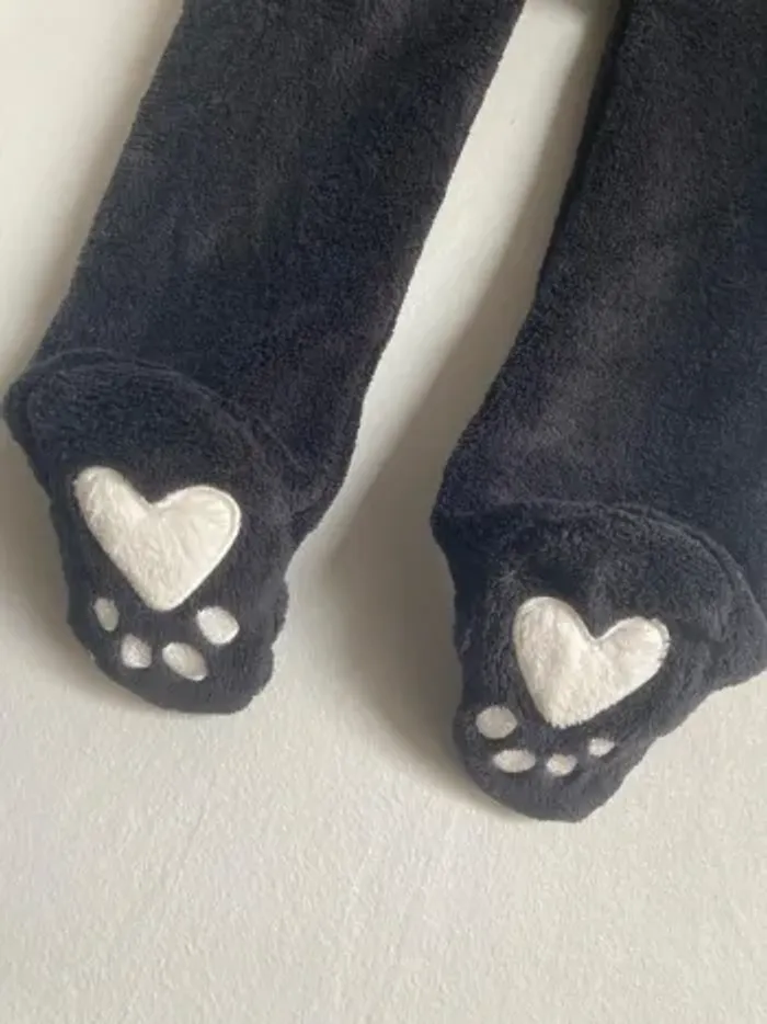 Combinaison Pyjama Panda Bébé Kiabi 24 Mois Peluche Douce Chaude - photo numéro 7