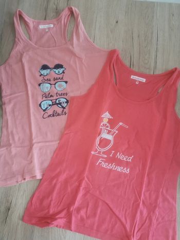 Lot débardeurs taille M