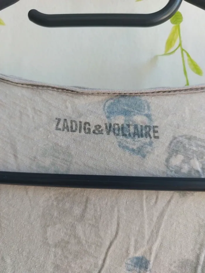 Débardeur Zadig & Voltaire – XS – Crème/Multicolore – État : Très bon - photo numéro 5