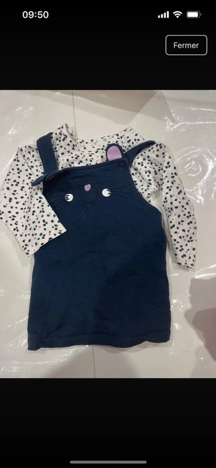 Ensemble robe + pull