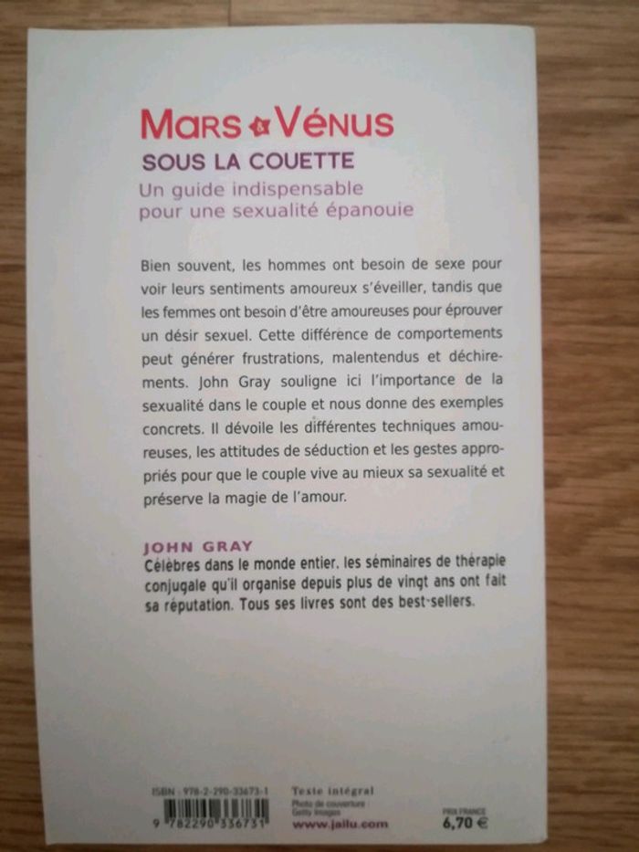 Mars et Venus sous la couette John Gray - photo numéro 2