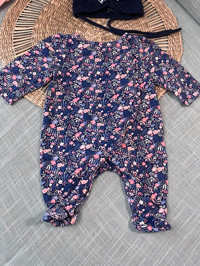 Pyjama et bonnet taille naissance - photo numéro 2
