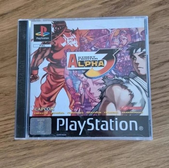 Street Fighter Alpha 3 - Sony Playstation 1 PS1 - Complet Cib - Pal Fr / Euro