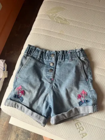 Short 4 ans taille haute
