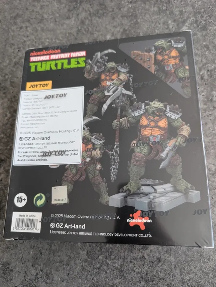 Figurine JoyToy TMNT Tokka neuf scellé - photo numéro 2