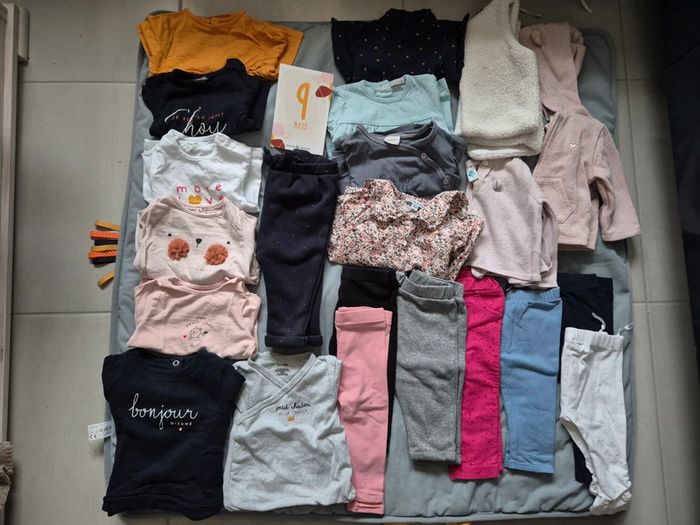 Lot de vêtements 9 mois