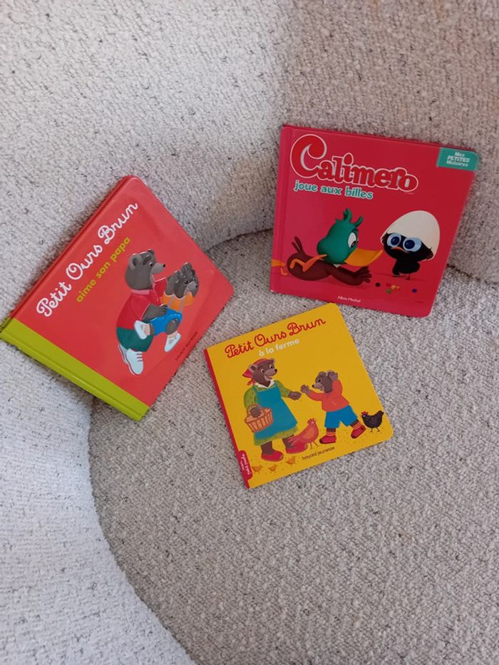 Lot de livres petit ours brun
