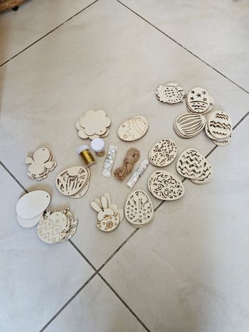 Lot de décoration pour pâques 