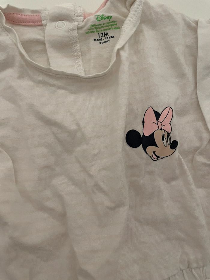Robe marinière Minnie 12 mois - photo numéro 2