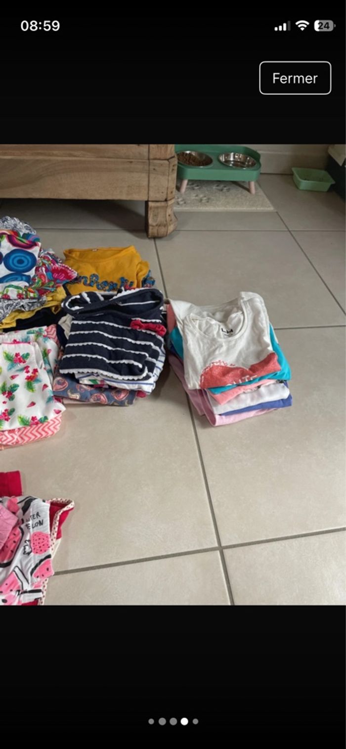 Lot de vêtements fille été - photo numéro 4