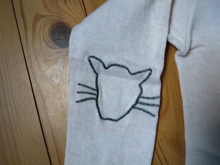 Pull chat IKKS 10 ans - photo numéro 4