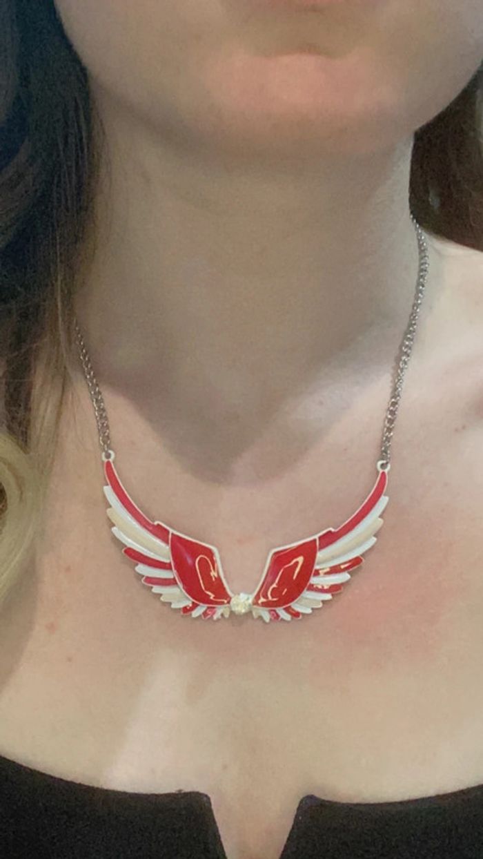 Ensemble collier et boucle d’oreille