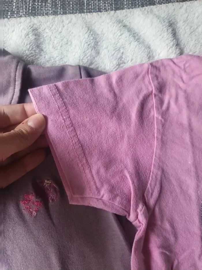 3 tee-shirts manches courtes 6/7 ans - photo numéro 7