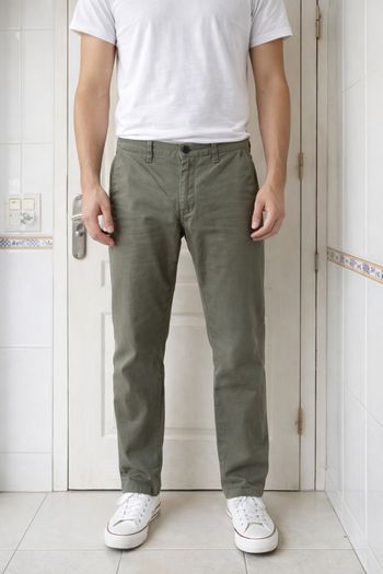 Chino kaki homme Jules taille S/36
