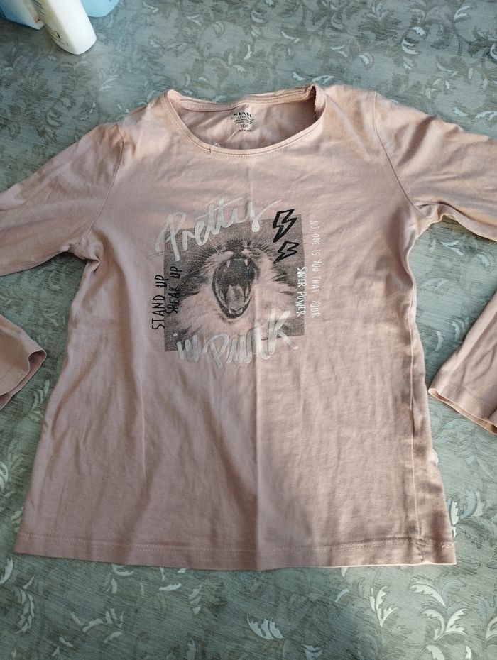 T shirt ml 10 ans fille