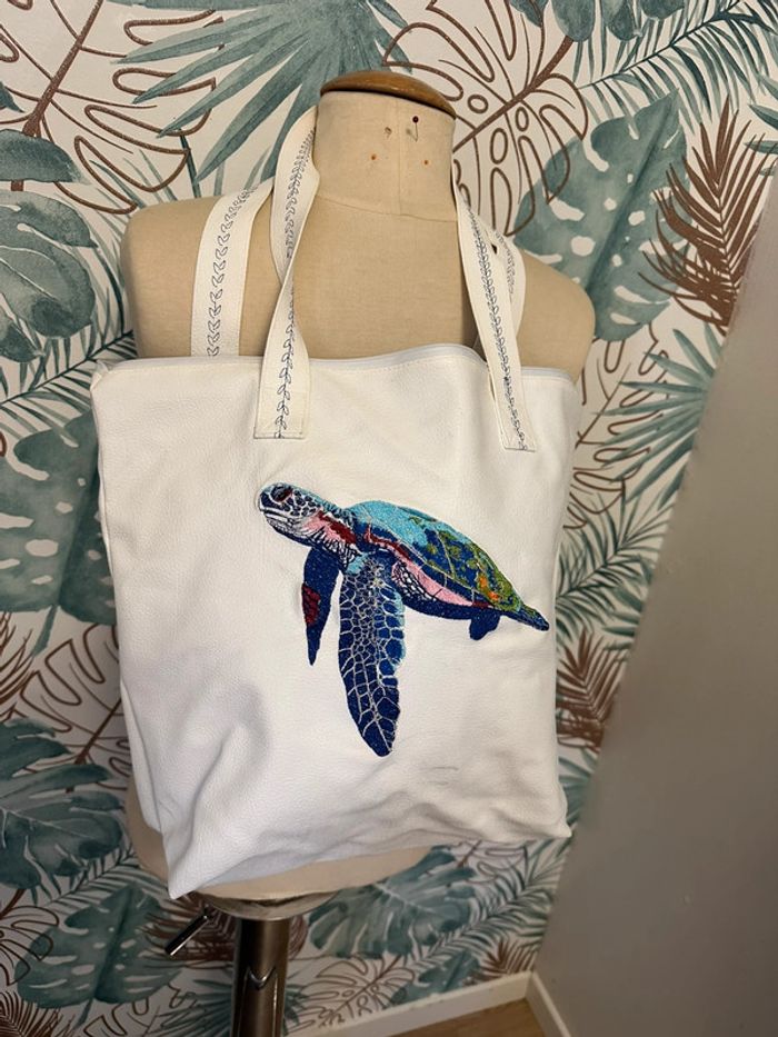 Sac besace en cuir Turtle La réunion 🇷🇪