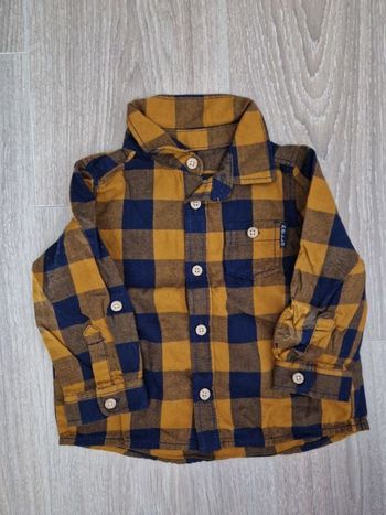 Chemise à carreaux