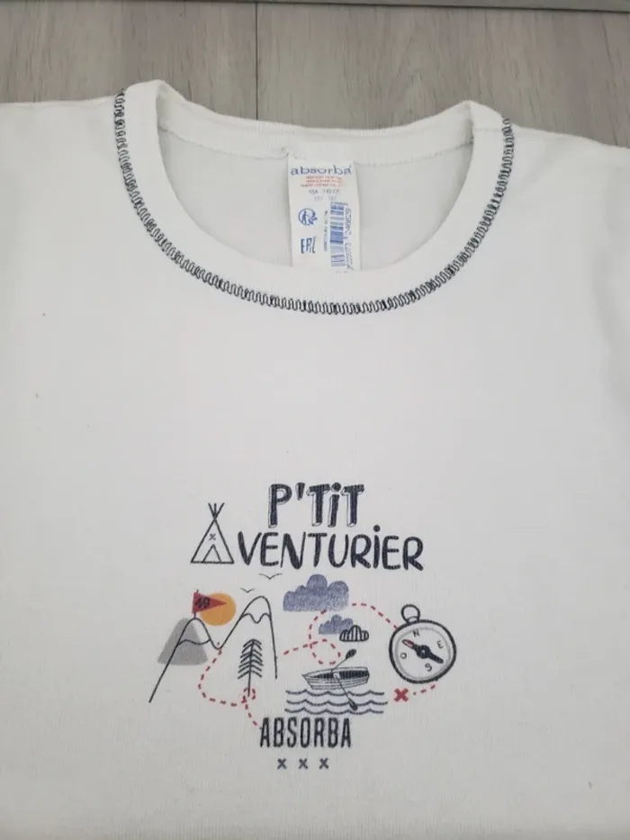 Maillot de corps absorba 10 ans - photo numéro 3