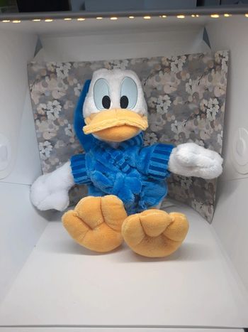 Peluche Donald en peignoir