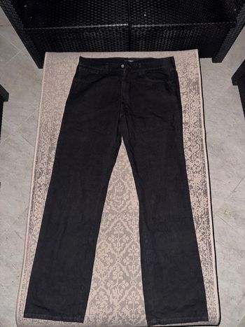Pantalon Dockers homme - Taille W38 L34 - Noir - Coupe droite élégante