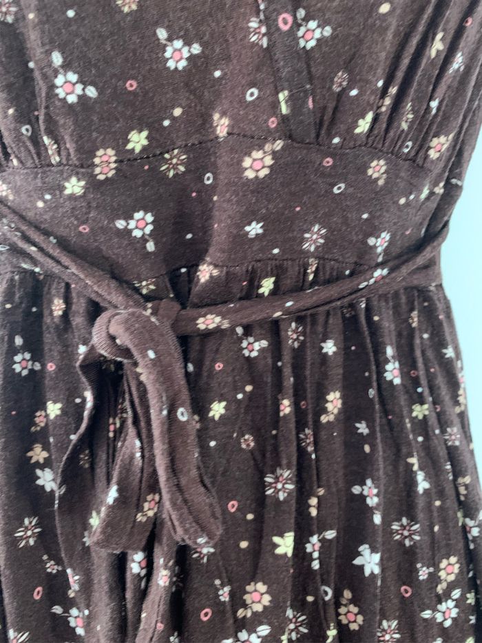 Petite robe marron Clock House taille M - photo numéro 2