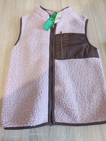 Veste manches courtes fille
