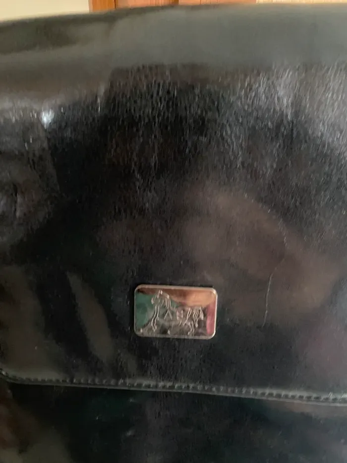 🎒 Sacoche noire chic AS en simili cuir – très bon état - photo numéro 3