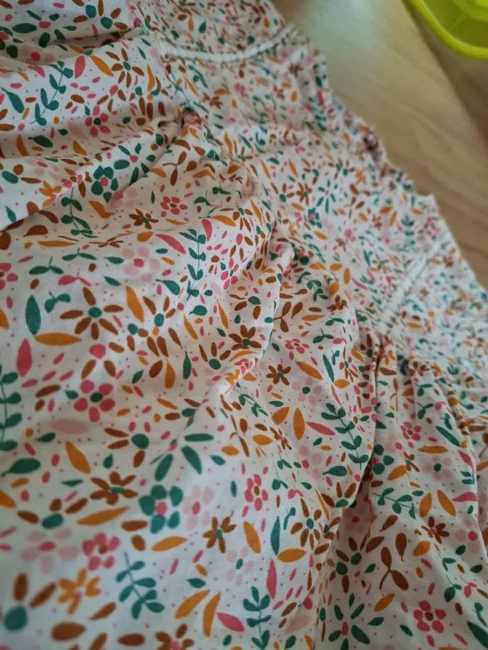Blouse fleurie vertbaudet 18 mois - photo numéro 3