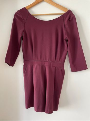 Combi short bordeaux