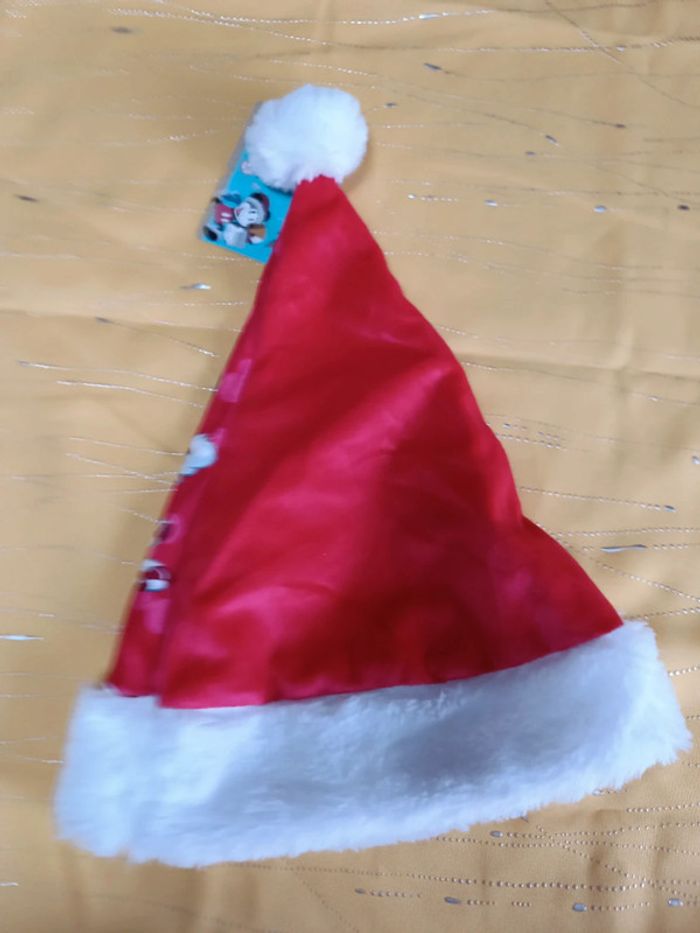 Bonnet de Noël Mickey Neuf - photo numéro 3