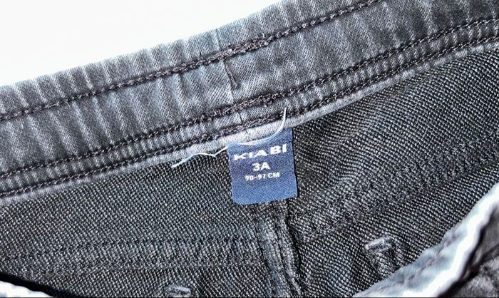 Short en jean noir - photo numéro 3