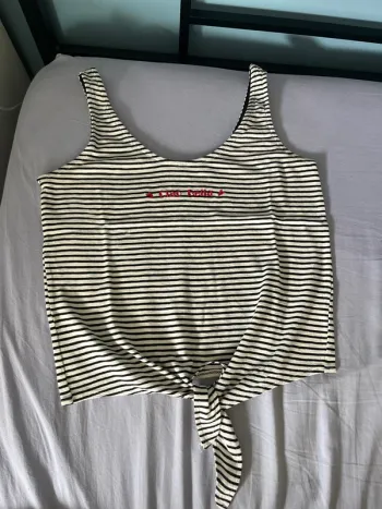 Débardeur marinière Etam