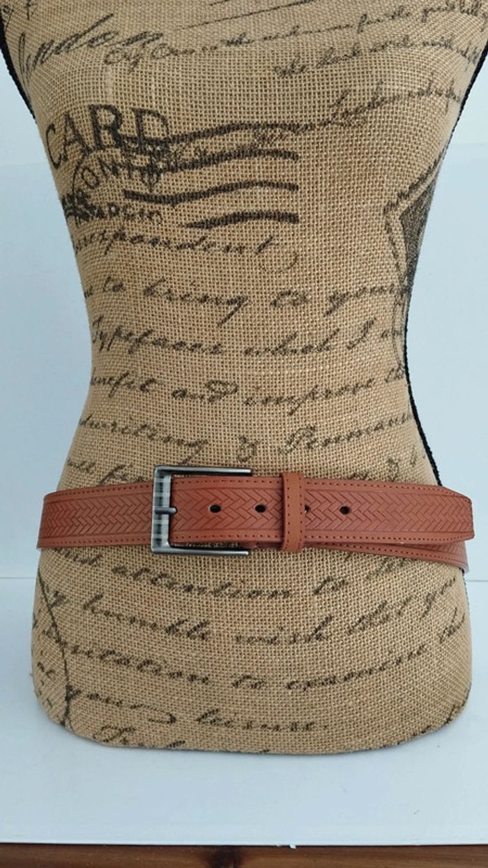 Ceinture marron mixte taille 120 cm - photo numéro 2
