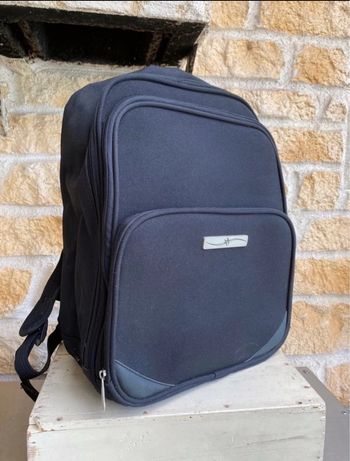 Sac à dos noir réglable