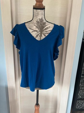 Tee shirt gemo bleu taille L