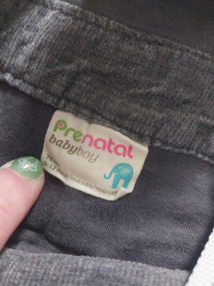 Salopette bébé garçon Prénatal – 9/12 mois (76 cm) - photo numéro 3