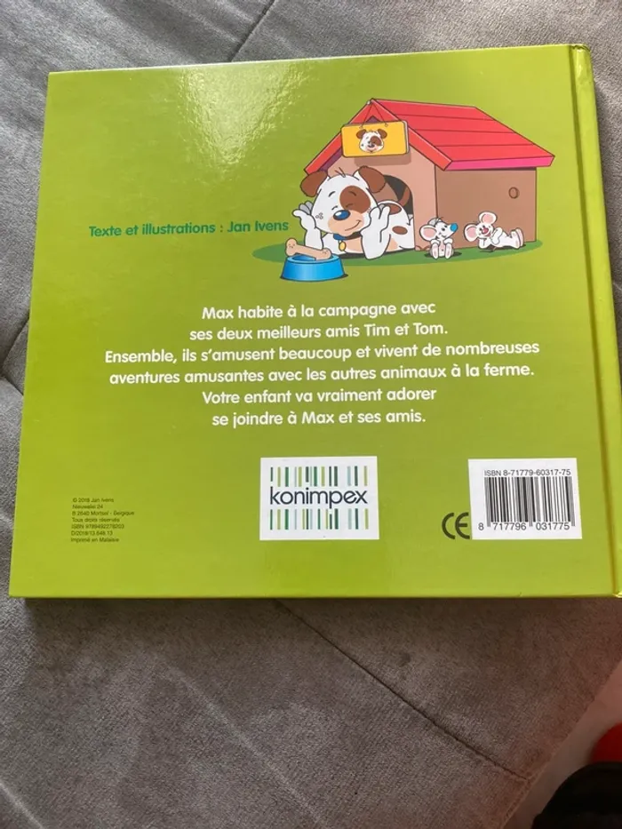 Livre Max à la ferme 4 histoires amusantes - photo numéro 2