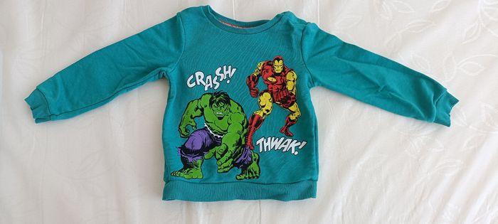 Sweat marvel 24-36 mois