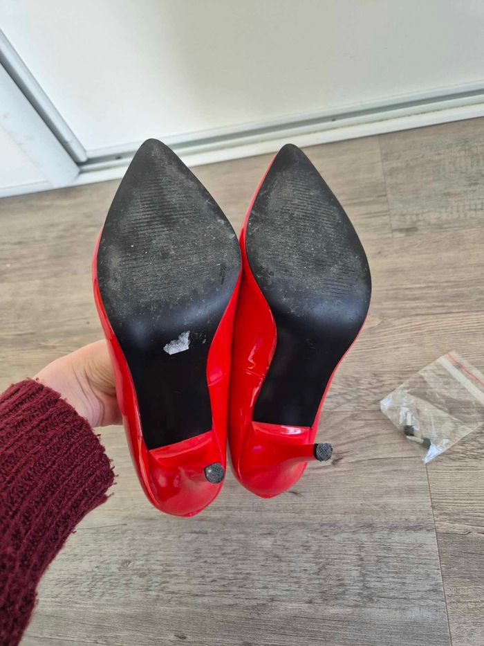 Escarpins vernis rouge - photo numéro 5