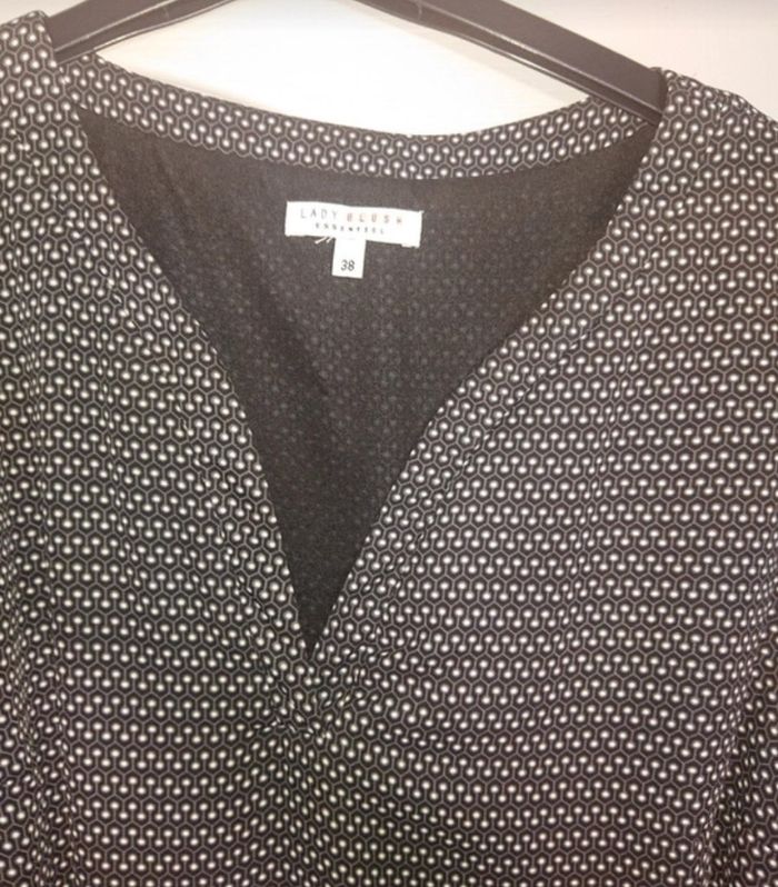 Robe à motifs noire - photo numéro 2